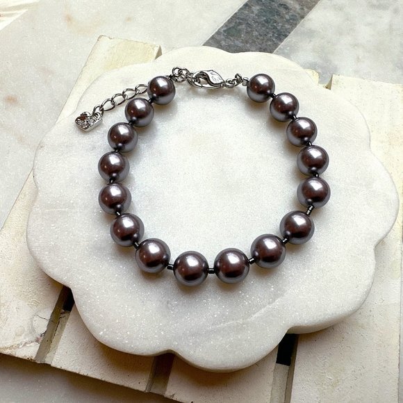 Swarovski Jewelry - Swarovski Crystal Purple Pearl Bracelet